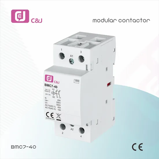 Manufacture Supply BMC7-63 4p 63A Household AC DC Contactor Modular Contactor