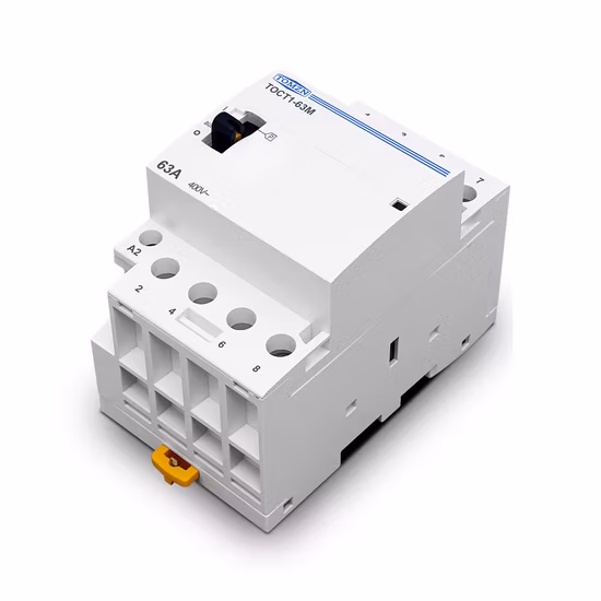 40A-63A Single Pole AC Modular Contactor for Making &amp; Breaking, Frequently Starting &amp; Controlling The AC Motor