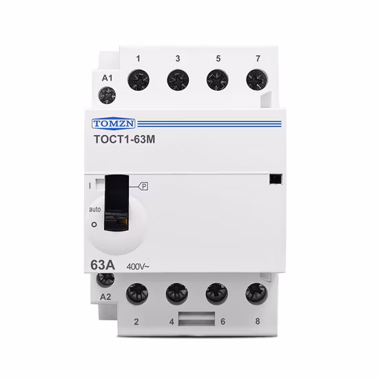 40A-63A Single Pole AC Modular Contactor for Making &amp; Breaking, Frequently Starting &amp; Controlling The AC Motor