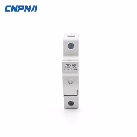 China Professional Manufacturer Solar PV DC 1p 32A 1000V Fuse Holders and Fuse for PV System with Good Price
