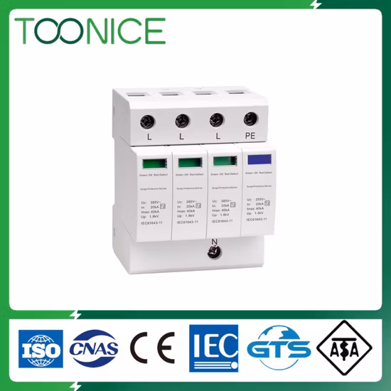 1p 2p 3p 4p AC DC SPD Surge Protective Device