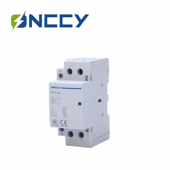 Onccy Series Single Three Phase DC/AC 230V 400V Modular Contactor 16A-63A