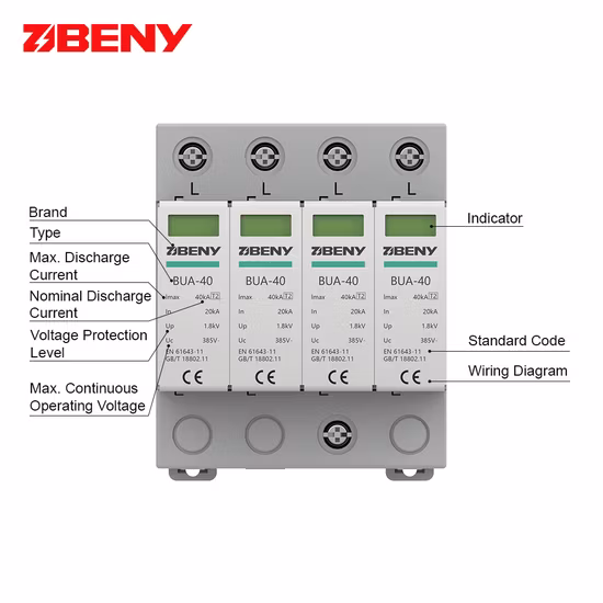 AC 690V Surge Protective Device for PV Solar System